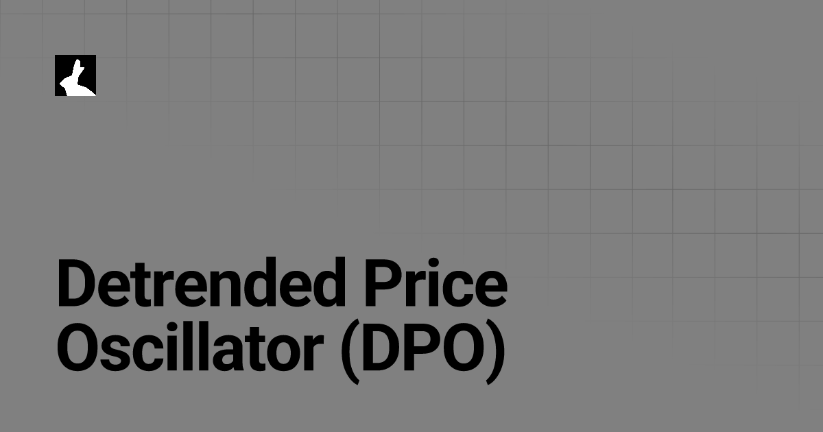 Detrended Price Oscillator DPO Trade Platform